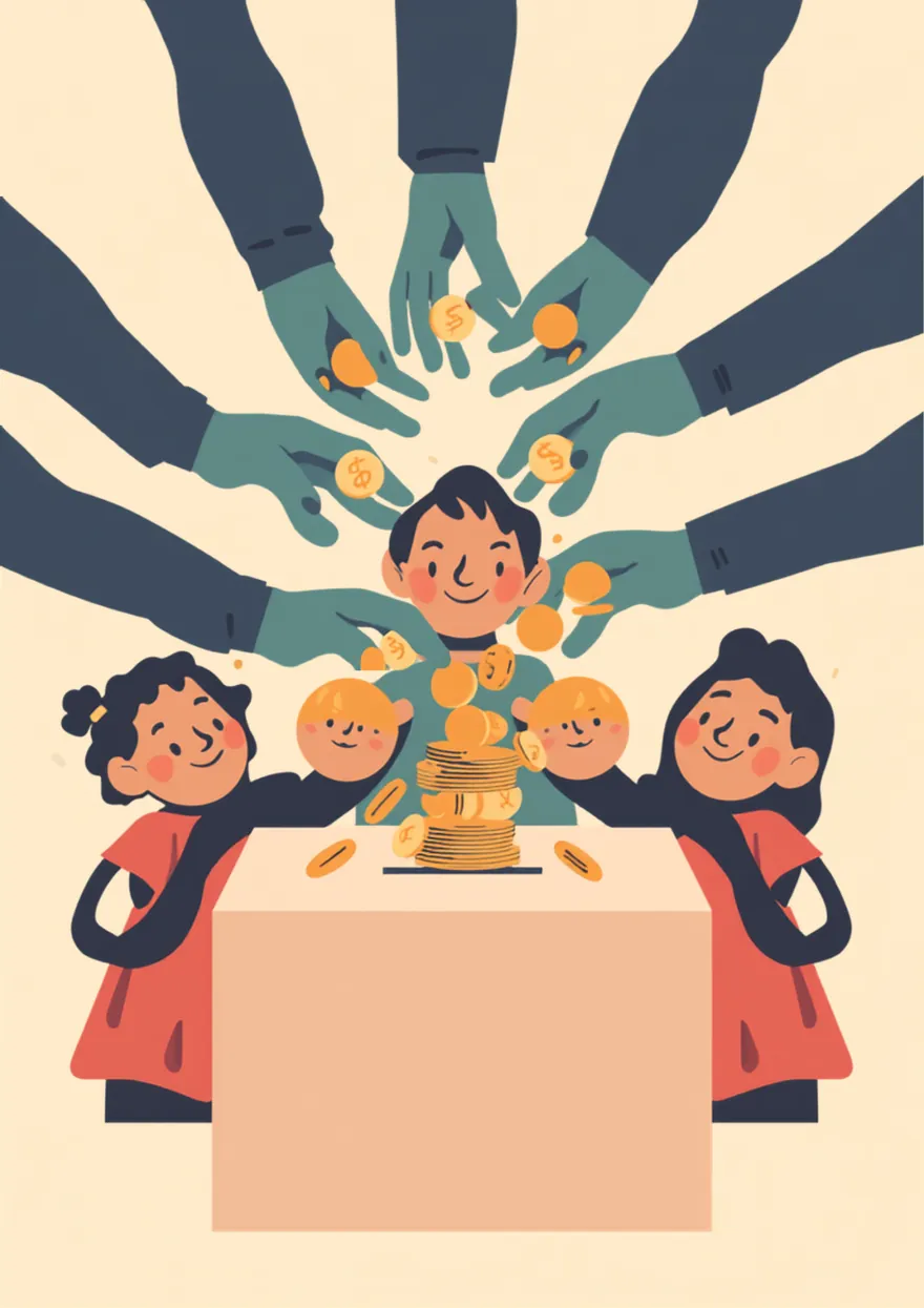 クアドラティック・ボーティングを表すイラスト