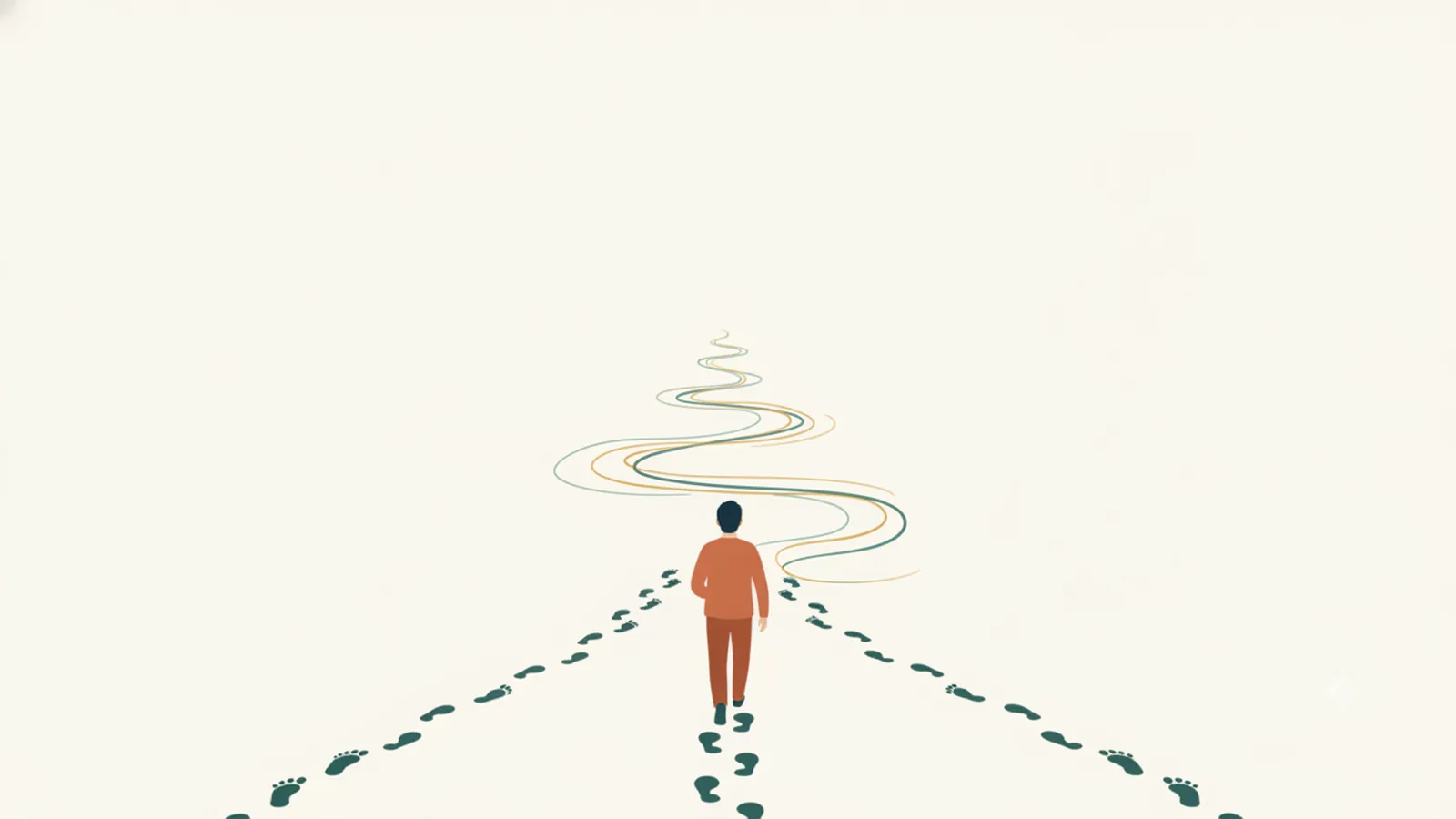 66日の法則(習慣形成)を表すイラスト