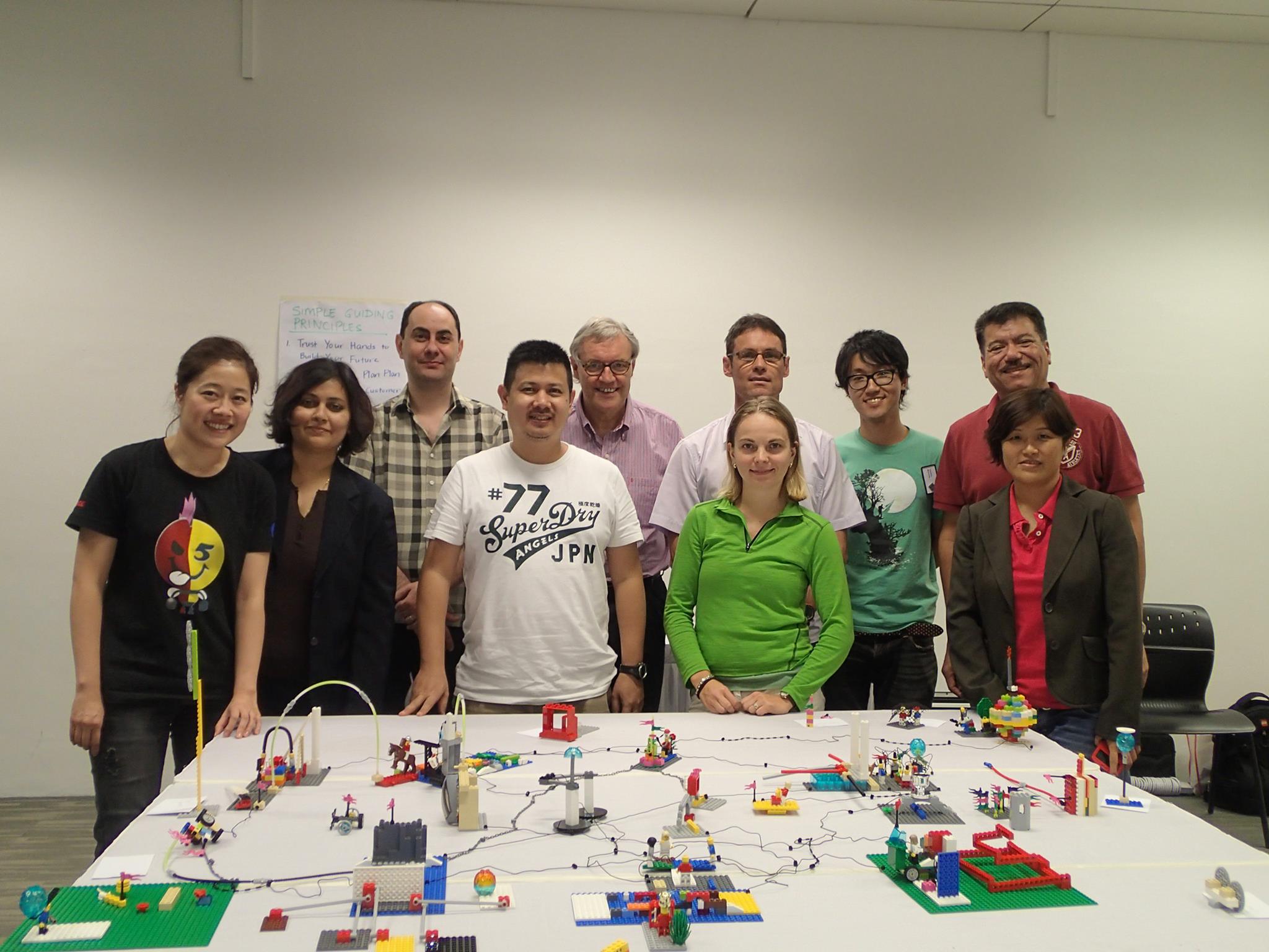 2013年シンガポールでのLSPトレーニング修了